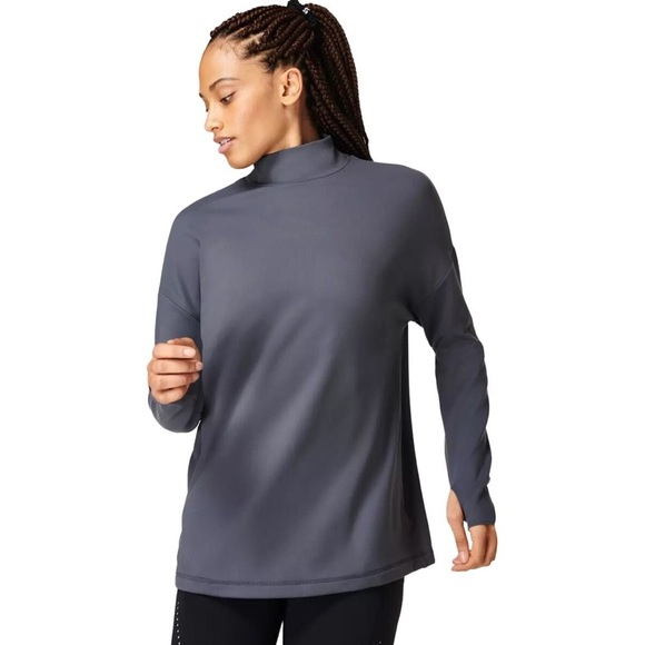 Sweaty Betty Eco Thermal Mock Neck Running Sweatshirt - Picture 3 of 12